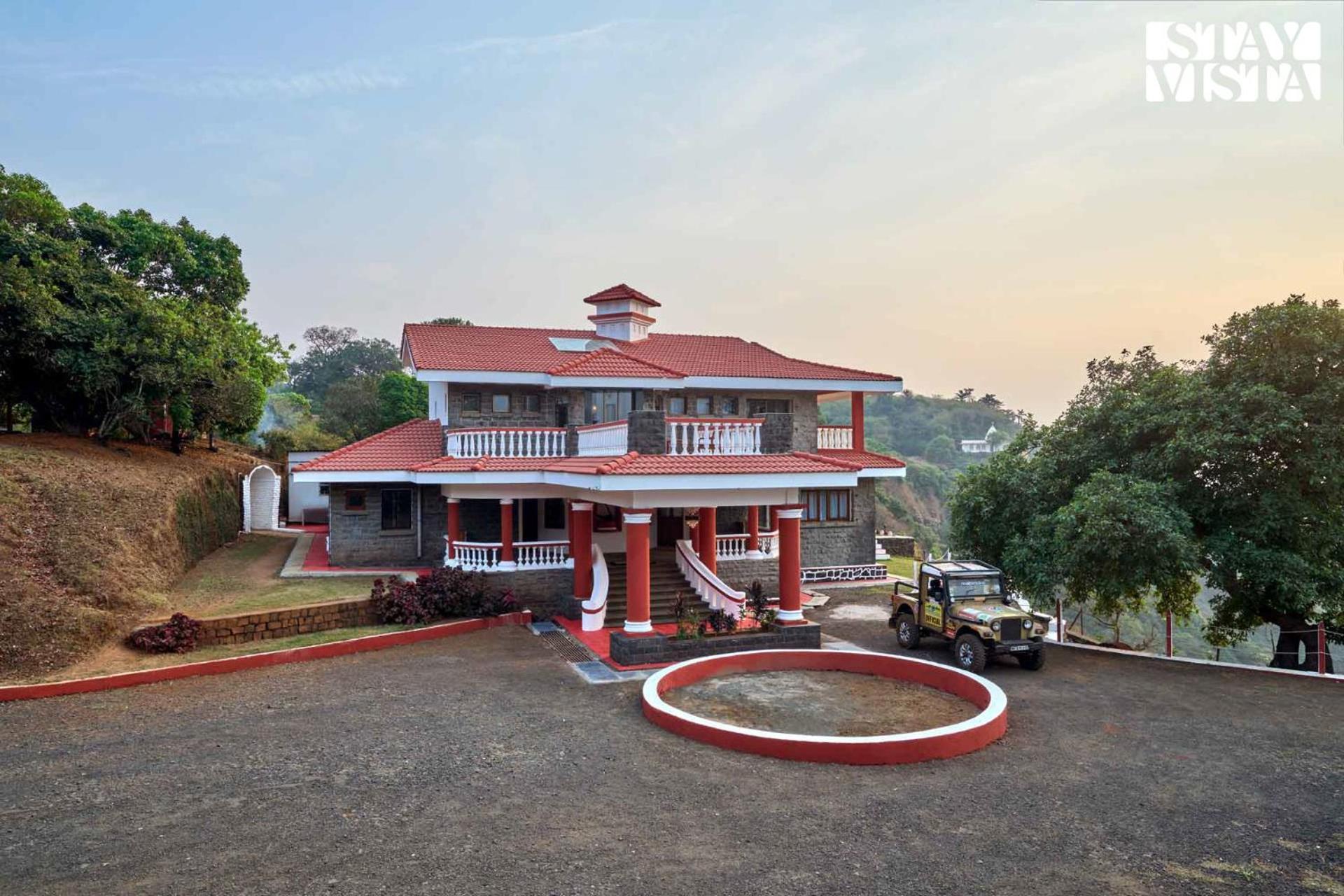 Stayvista At Cliffhanger Solitude With Balcony, Lawn Kolhapur Exteriör bild